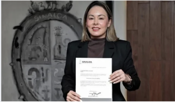 Proponen a Yeraldine Bonilla Valverde gobernadora interina de Sinaloa tras licencia temporal de Rubén Rocha Moya